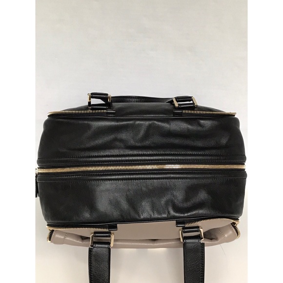 Jimmy Choo 'Justine’ LargeBicolor Leather Satchel - Picture 2 of 8